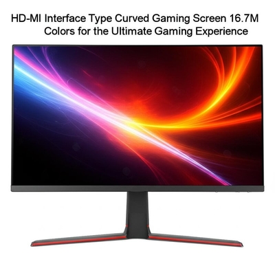 Schermo curvo da gioco con interfaccia HD-MI, 16,7 milioni di colori per un'esperienza di gioco definitiva