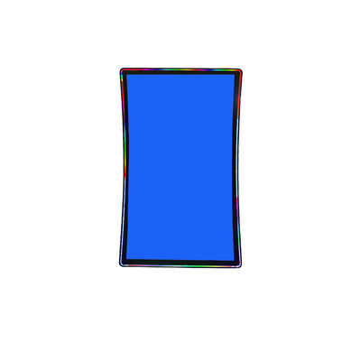 43 pollici R1500 Curved Touch Screen 4k Monitor Con LED Bar Per Firelink / IGS Vertical Gaming Machine