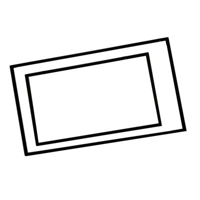 Sovrapposizione di schermo touch infrarosso in serie o USB Open Frame 43" per monitor touch screen