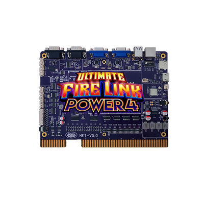 HET Skill Game Arcade Ultimate Fire Link Power4 Pcb Tabella di gioco