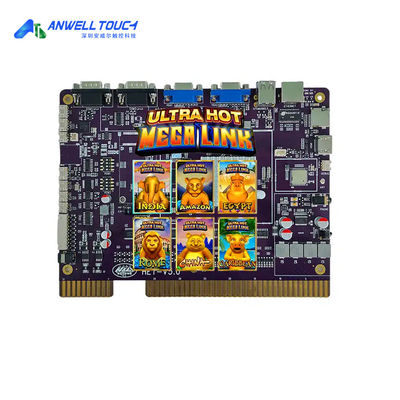HET Skill Megalink Gioco Mega Link 6in1 Pcb Game Board US PLUG