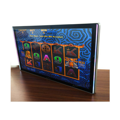 Aristocrat Hot Gaming Colore argento PCAP Multi Touch Capacitive touchscreen 23 pollici con bordello a LED