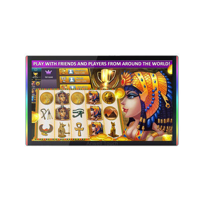 Aristocrat Hot Gaming Colore argento PCAP Multi Touch Capacitive touchscreen 23 pollici con bordello a LED