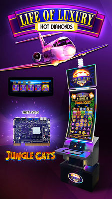 Gioco di abilità Tavola PCB Giochi multipli Vita di lusso Hot Diamond 2in1 Per Gameroom