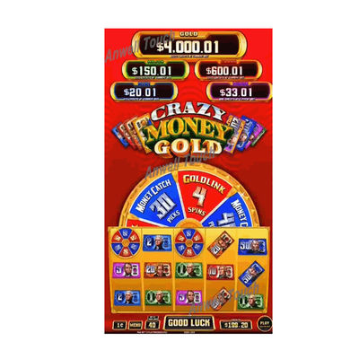 Vertical Skill Game Pcb Board Crazy Money Gold per la macchina da gioco