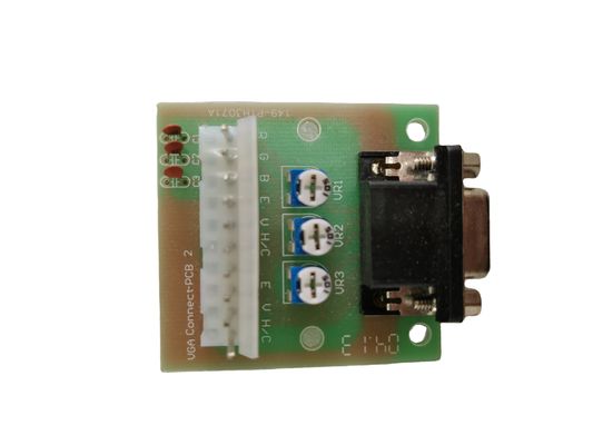 VGA RGB CGA connettore per POG POT O Gold Signal Converter PCB Board ricambi