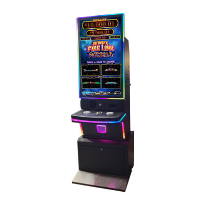 43 pollici Metal Skill Gaming Cabinet slot machine con capacitivo touch monitor per Firelink / Lightning giochi