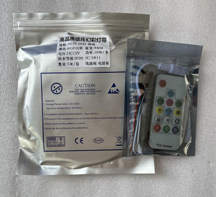 Giochi 96luci di 5M Rgb telecomando IP20 16W/12V LED Strip telecomando
