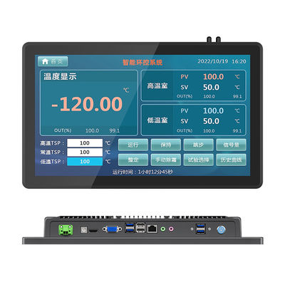 Black HD1920*1080 Industrial Capacitive Touch Screen All In One 13,3 pollici con Windows OS