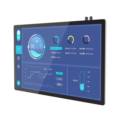 1920×1080 FHD All In One Pc Touch Screen 21,5" Impermeabile Impresa Industriale Usato Montaggio a Parete