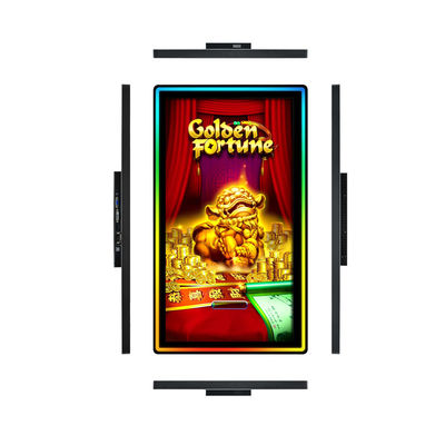 27 pollici di resistenza agli graffi bordo laterale LED touch gaming monitor con CE FCC RoHS certificazioni