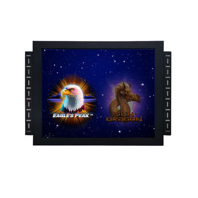 19 pollici Alto 4:3 Definizione Tempered Glass IR Gaming Touch Monitor Per Pog/Wms