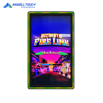 Lato laterale LED Bezel 400 Nits PCAP Touch Monitor 5MS Risposta con resistenza al graffio